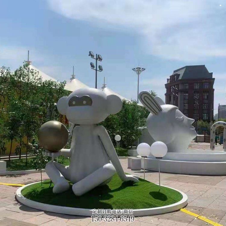 白鋼人頭像雕塑提供，露天雕塑，鏡面人頭像雕塑承接